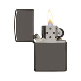 Zippo Metal Windproof Lighter |  Black Ice